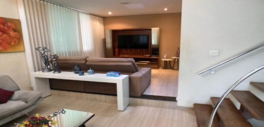 Casa 4 quartos, área gourmet e pé-direito de 6 metros a venda na ilha do Cabral | Contagem/MG