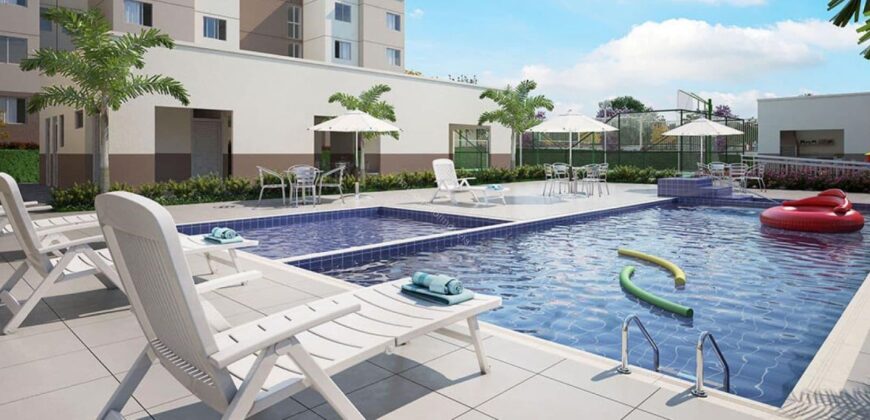 Apartamento novo, 2 quartos, Caipos, Contagem MG
