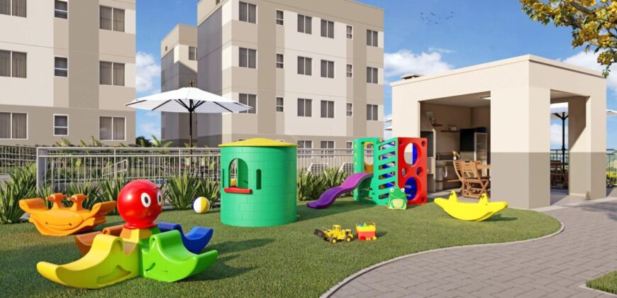 Apartamento novo, 2 quartos, Caipos, Contagem MG